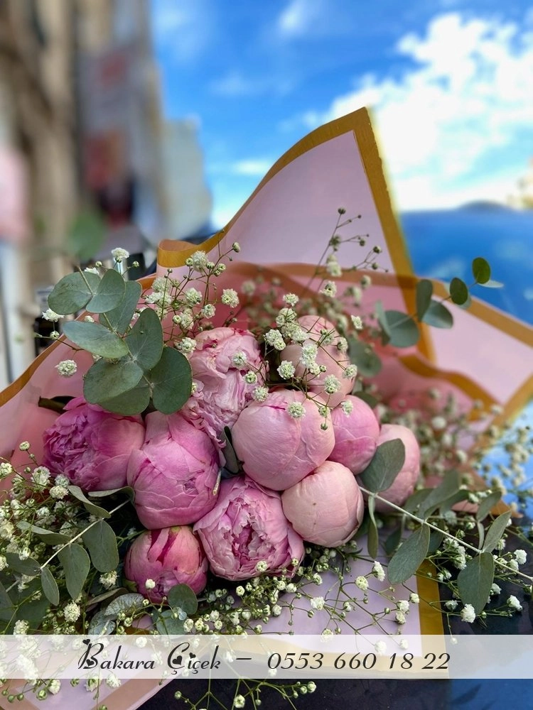 10 Adet Pembe Şakayık