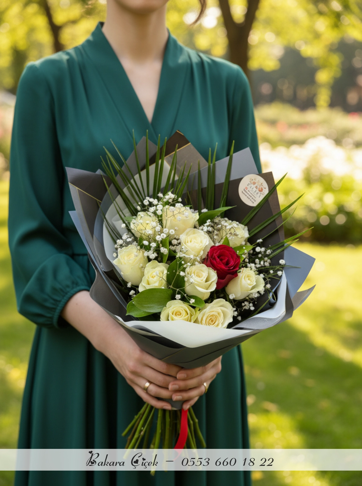 11’Li Gül Buketi