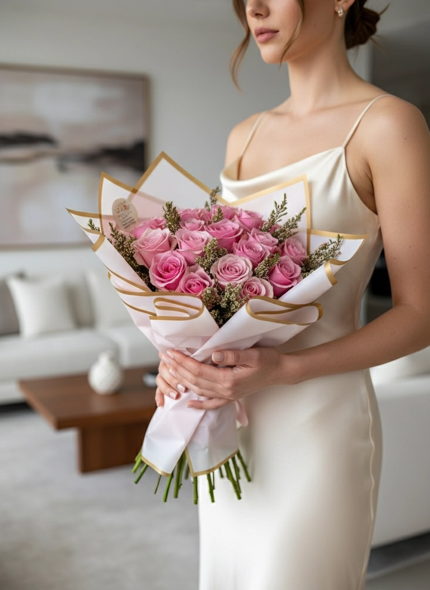 20 Pembe Gül Buket’i