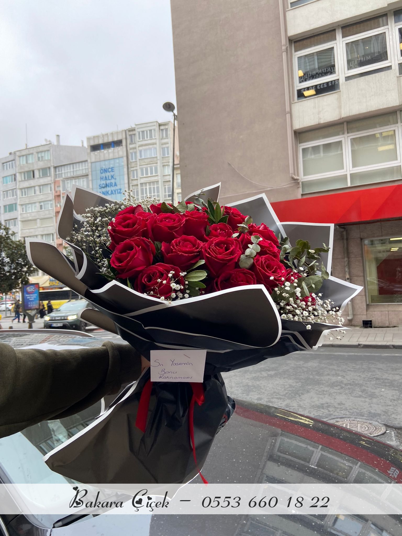 25 Kırmızı Gül