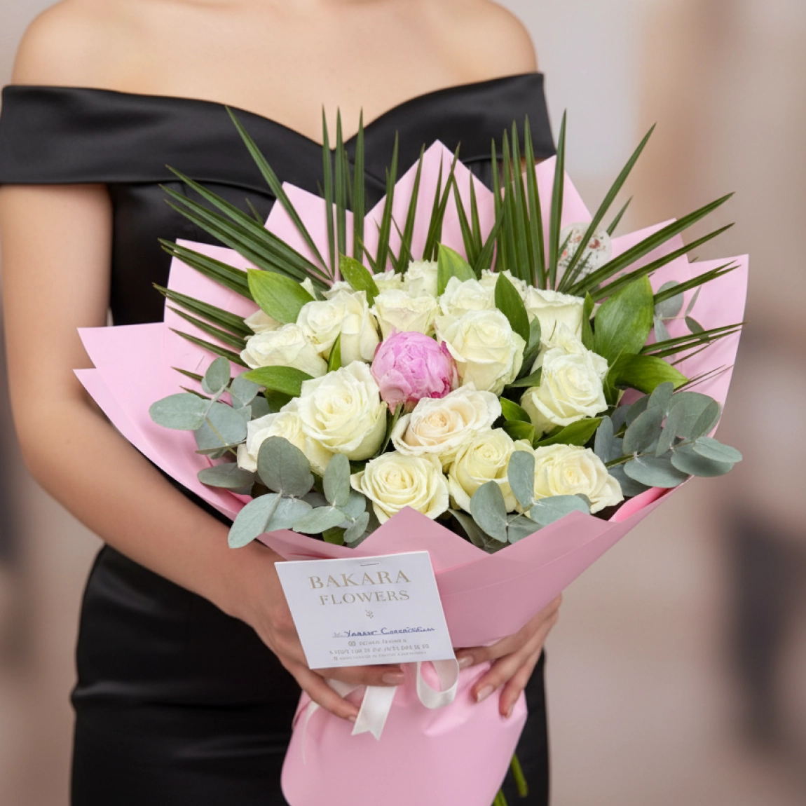 Gül Şakayık Buketi