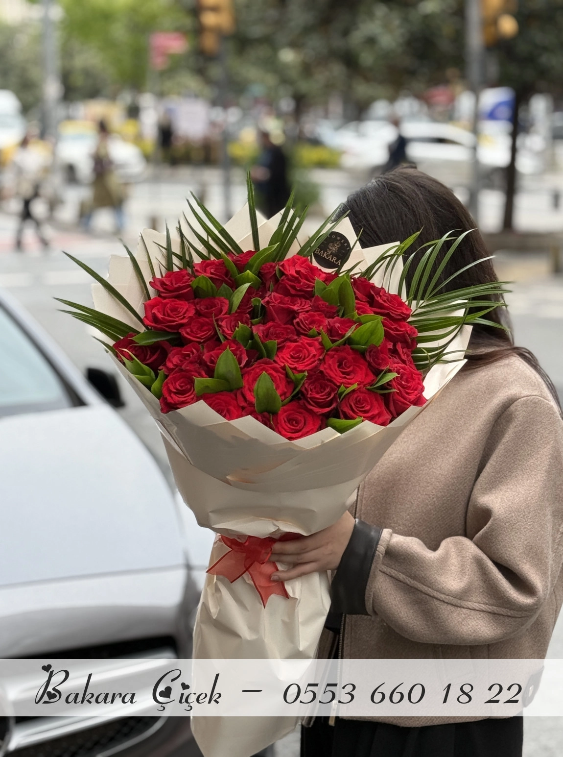 Premium 41’Li Kırmızı Gül Buketi