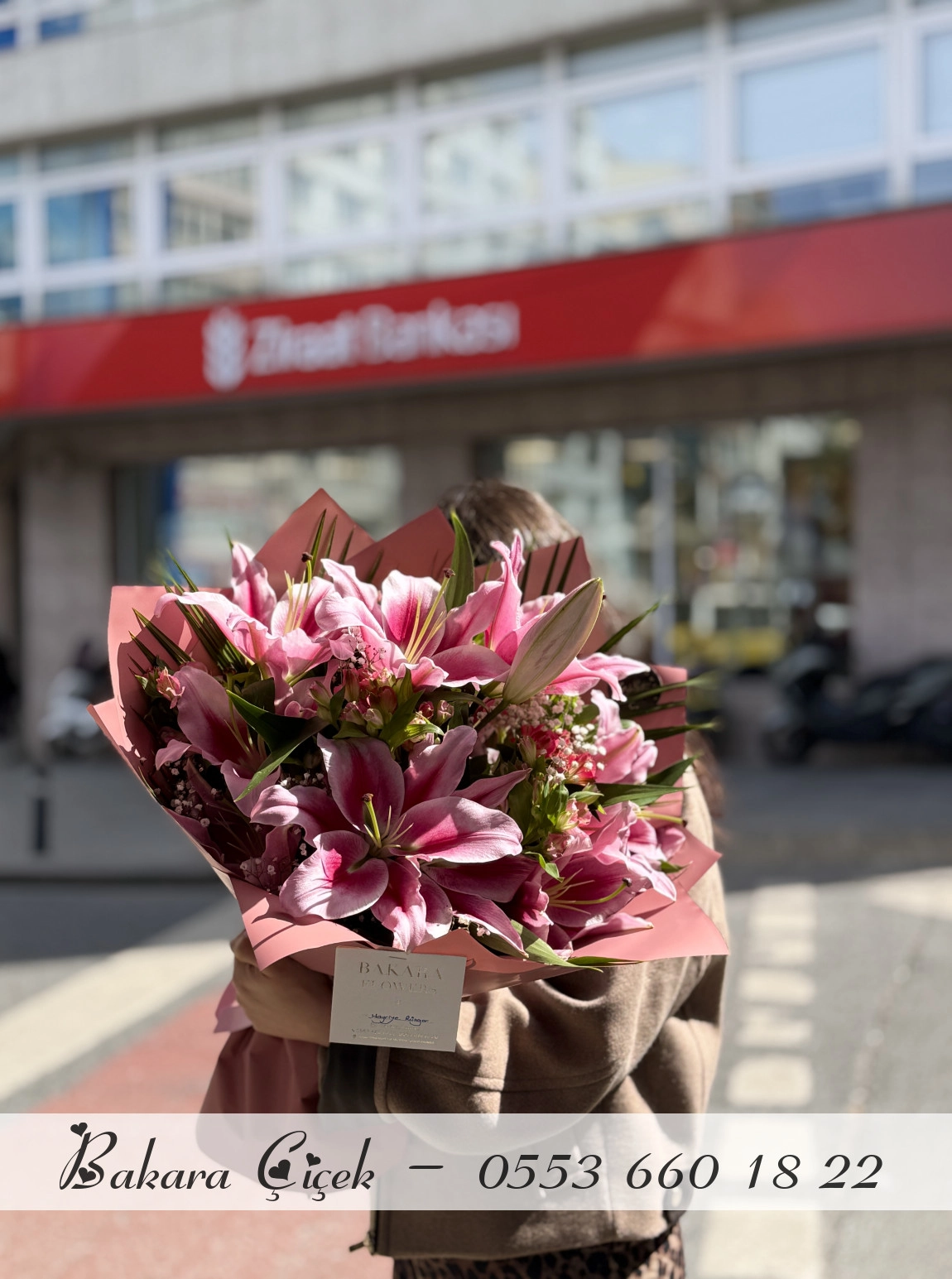 Premium Lilyum Buketi