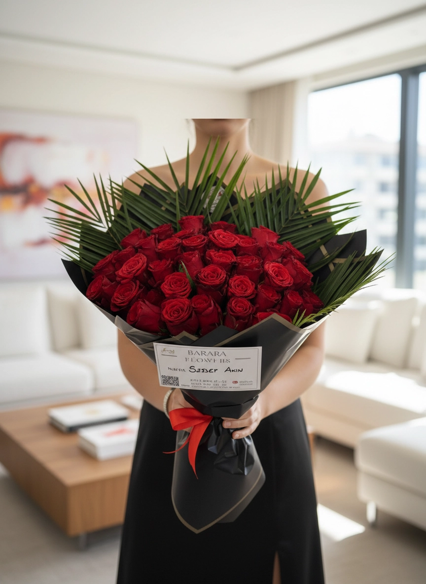 41 İthal Kırmızı Gül