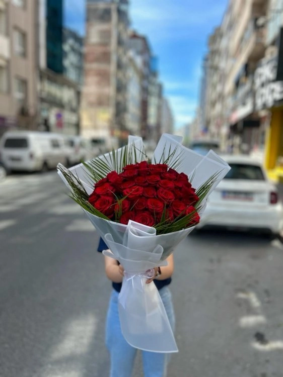40 Adet Kırmızı Gül