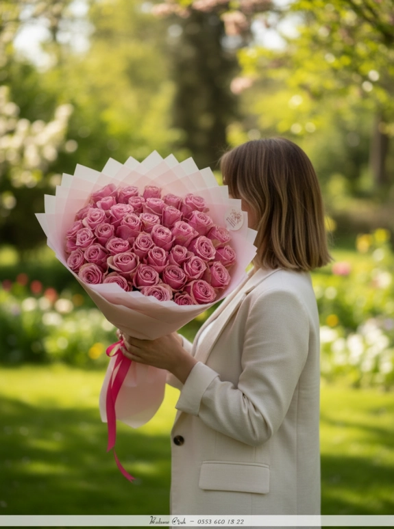 41’Li İthal Pembe Gül
