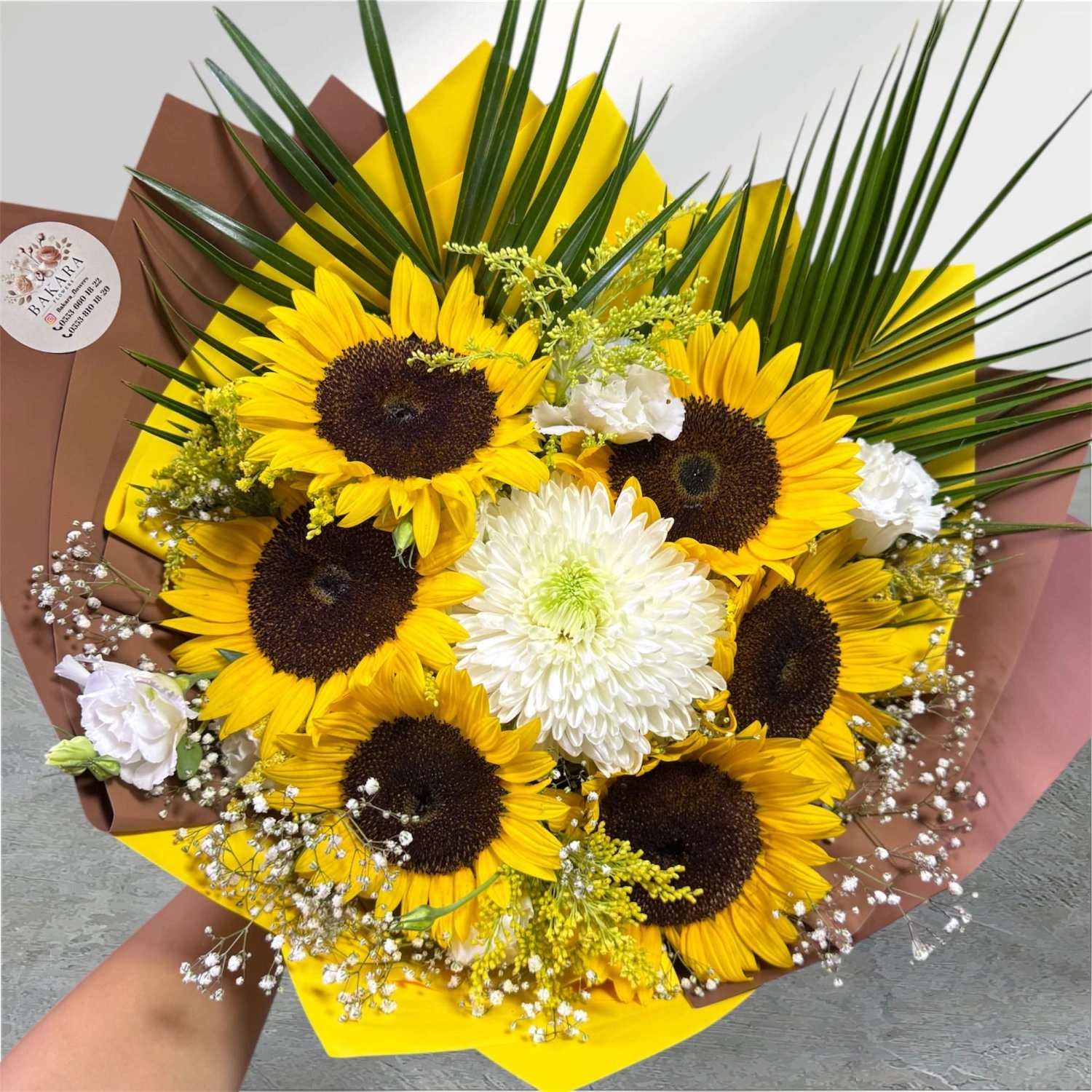 Ay Çiçeği Anastasia Buketi