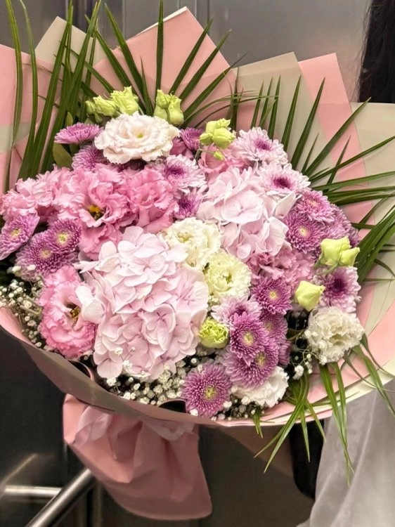 Ortanca Karışık Buket