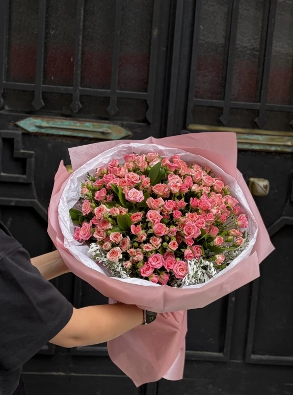 Pembe Çardak Gül Buketi