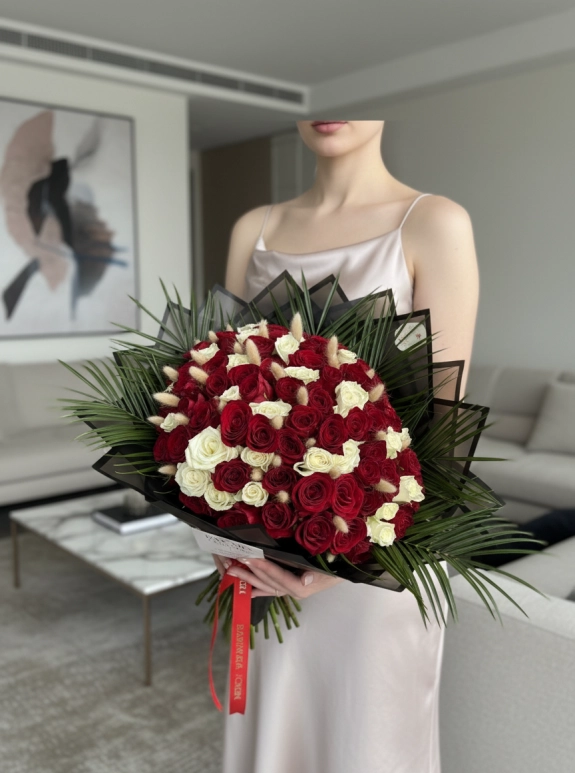 100’Lü Karışık Gül